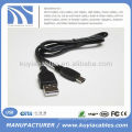 USB 2.0 a 5 PIN MINI Sync Data cabo de carga para MP3 MP4 Camera